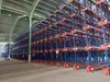 Sistema di stoccaggio con scaffali a rullo per shuttle radio ad alta utilizzazione dello spazio, scaffali per magazzino, scaffali personalizzati per pallet con sistema di corsia a velocità impostata