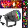 Sneeuwvlok Kerstprojector Roterend Patroon LED