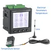 Registratore di dati di temperatura wireless strumenti di misurazione contatore elettrico