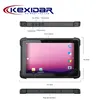 サンプルカスタマイズバーコードスキャナー IP65 グレード防水頑丈極限タブレットPC 8000mAh 10.1 インチ頑丈タブレットAndroid