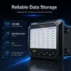 맞춤형 Rtd 입력 USB 2.0 인터페이스 디지털 무종이 기록기 128MB 내부 저장 데이터 로거 폐수 처리 모니터링용