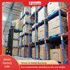 Sistema di stoccaggio a scaffalature regolabili per magazzino, scaffalature per pallet, unità di scaffalature in acciaio ad alta capacità