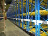 Sistema di scaffalature mobili motorizzate per stoccaggio utilizzato nel sistema di scaffalature industriali per pallet in magazzino