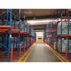 Système de rayonnage de stockage en rack de haute qualité, rayonnage à palettes en drive-in, rayonnage de stockage en entrepôt traversant, étagère de stockage en métal