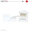 8p8c CAT6 UTP Kısa RJ45 Bağlantı Mini RJ45 Modüler Fiş ile Ekleme