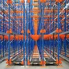 Rak Shuttle Otomatis Lifo Fifo Rak Bergerak Radio Shuttle 2000kg Robot Penanganan Kargo Kontrol Jarak Jauh Rak