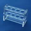Porta provette impilabile per uso in laboratorio