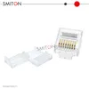 8p8c CAT6 UTP Kısa RJ45 Bağlantı Mini RJ45 Modüler Fiş ile Ekleme