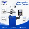 Lente Hoogwaardige Aangepaste Conische Compressie RVS Veer Maakmachine
