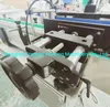 Große runde Flasche automatische Etikettiermaschine mit Banddrucker