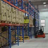 Hệ thống kệ pallet chọn lọc công nghiệp bằng kim loại, kệ lưu trữ trong kho, kệ pallet với các thanh thép, kệ lưu trữ trong kho được phủ bột