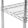 Rak Pengering Epoksi Peralatan Dapur 4-Shelf dengan Roda