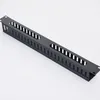 19"Rack إدارة كابلات التركيب لخزانة الشبكة