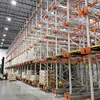 Système de rayonnage à navette automatique robuste en métal pour le stockage de palettes avec certification CE ISO