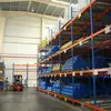 Giá đỡ chảy trọng lực, giá đỡ pallet tùy chỉnh, giá đỡ kim loại lưu trữ trong kho với bảo vệ chống ăn mòn