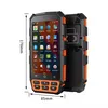 5 Scanner portatile con display da pollice 1d Code/2D Lettore portatile RFID per scansione codici Android
