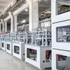 Macchina per la formazione di coperchi impilabili Macchina per la produzione di coperchi di carta