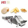 Automatische Reiskeksmaschine für Senbei, gepuffte Reiskekse, knuspriger Reissnack, erweiterter süßer Reissnack, japanischer Stil, Seetang-Reiskeks