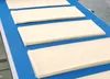 Frühlingsrollenhaut-Herstellungsmaschine quadratische rechteckige Form Frühlingsrollenwrapper Produktionslinie