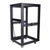 12u 14u Server Rack Offenes Gestell mit Rollen 4 Post Schnelle Montage 19 Zoll Datenrack