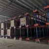 Sistema de Armazenamento Estante Semi Automática Armazém Sistema de Transporte de Paletes Estante de Paletes FIFO