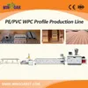 Macchina per la produzione di piastre a pinza in PVC/Macchina per estrusione di profili per finestre in PVC