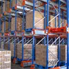 Rak Shuttle Otomatis Lifo Fifo Rak Bergerak Radio Shuttle 2000kg Robot Penanganan Kargo Kontrol Jarak Jauh Rak