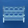 Porta provette impilabile per uso in laboratorio