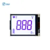 Fabrikproduktion FSTN positives Segment-LCD-Anzeigemodul für Thermometer