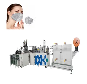 1+1 High Speed Fish Face Mask Making Machine