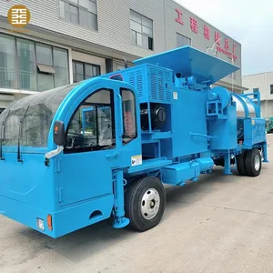 10t/H Fully Portable Asphalt Bitumen Mixing Machine for Highway Engineering