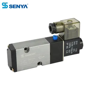 Senya OEM Pneumatic AC110V 5/2 Way Directional Control Valve for Packaging Machine