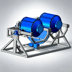 Customizable Shuttle Rotomolding Machine for Robust Tank Manufacturing