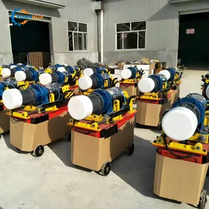 Small Vertical Metal Rebar Screw Making Thread Rolling Machine