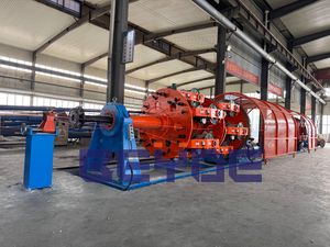 High Speed Hysteresis Tension Automatic Customized Planetary Strander Steel Cable Twisting Machine Line