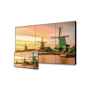 Commercial LCD Video Wall Display with Remote Control for Easy Operation