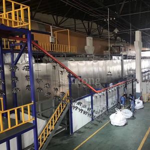 Automatic Painting Coating System Powder Coating Paint Production Line for Aerospace Parts