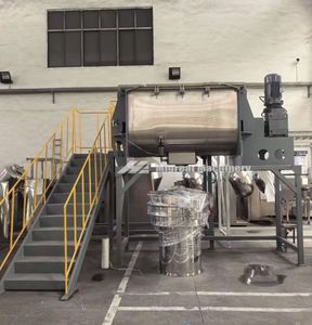 Continuous Ribbon Mixer Powder Mixer for Food Ingredient Processing
