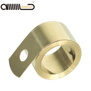 Customized Steel Ribbon Coil Volute Spiral Flat Clock Constant Force Spring