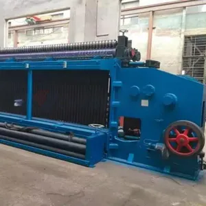 High Quality Gabion Box Mesh Making /Full-Automatic Gabion Net Making Machine /PVC Coated Hexagonal Wire Netting Mesh Machine Gabion Box Making Machine