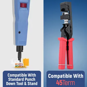 CAT6 Network RJ45 Keystone Jack for OEM Structured Cabling Projects