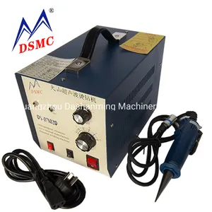 Portable Sewing Machine Ultrasonic Rhinestone Hot Fix Setting Machine in Italy