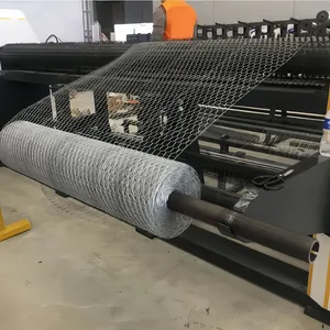 Full Automatic Reverse Twisted Hexagonal Wire Netting Machine