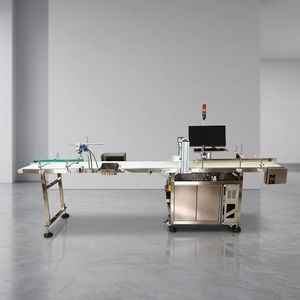 Fully Automatic Qr Code Data Collection Multi-Lane Sorting Inspection Auto Reject Machine