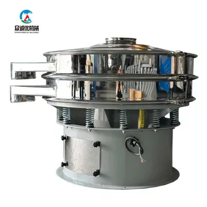 High-Frequency Rotary Vibrating Screen for Light Fine Powder with Fast Screening Speed