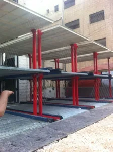 4 Post Multi Level Car Stacker Basement Parking System
