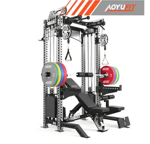 Commercial Multifunctional Comprehensive Strength Training Smith Machine for Benches & Racks