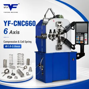 Auto Suspension Compression Spring Customized Steel Retractable Coil Spring Making Machine