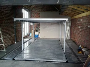 4 Post Multi Level Car Stacker Basement Parking System