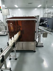 Fully Automatic Online Visual Inspection Machine with Custom Production Line Integration Service for Beverage Container GS1 Coding Check
